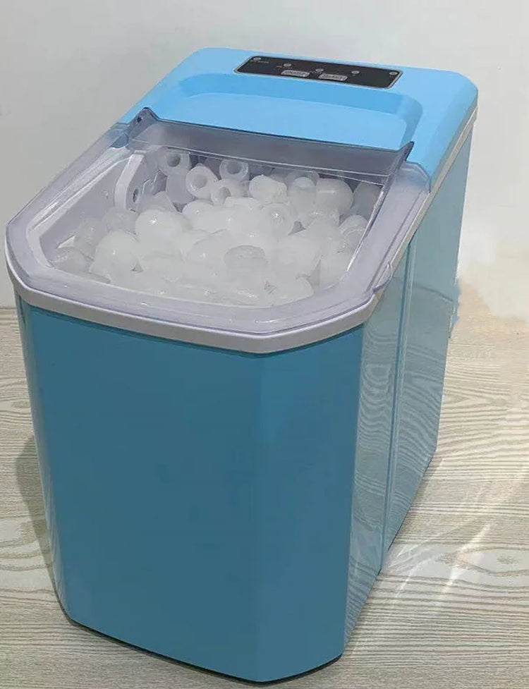 H-Z6 Ice Maker Small Home Ice Maker 1.5L Ice Maker Milk Tea Shop 10-12KG/DAY Bar Ice Cube Machine Small Ice Cube Machine