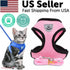 Cat Dog Pet Harness Adjustable Control Vest Dogs Reflective S M L XL Leash